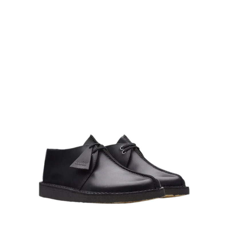 Desert Trek Blk Smooth Lea