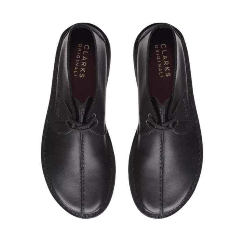 Desert Trek Blk Smooth Lea