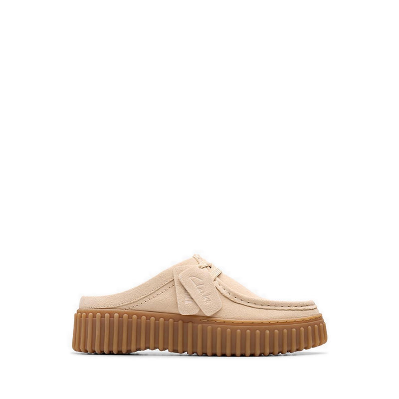 Torhill Mule Ecru Suede