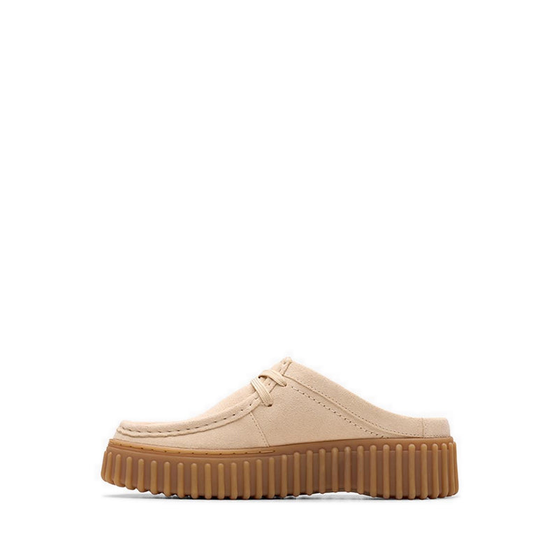 Torhill Mule Ecru Suede