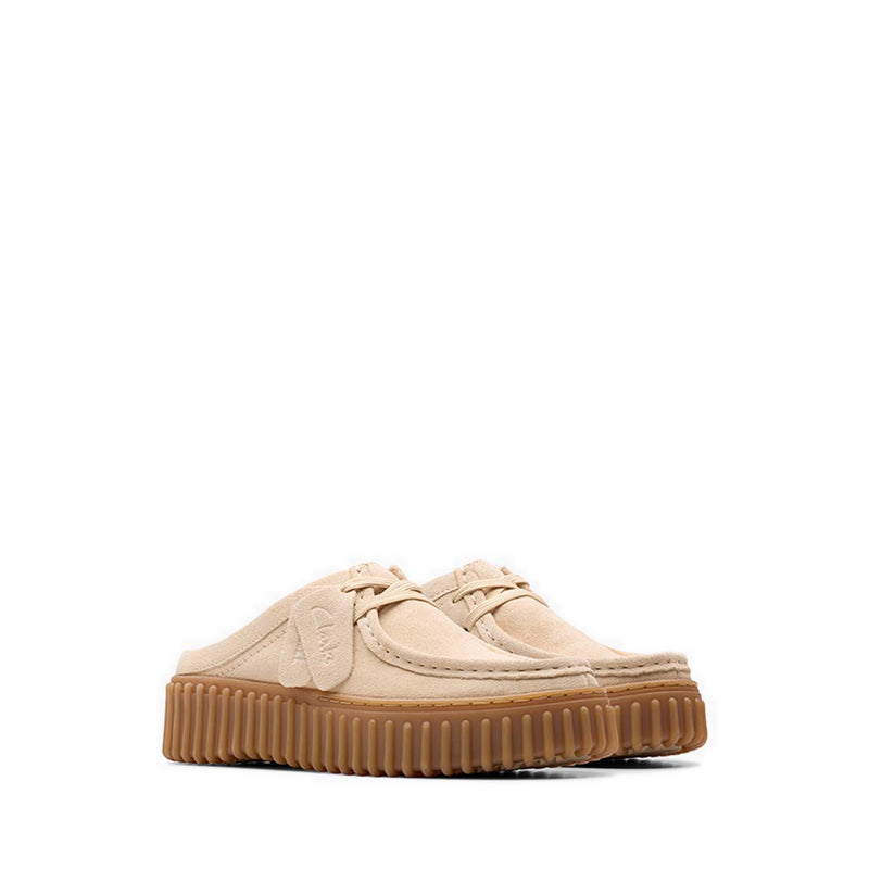Torhill Mule Ecru Suede
