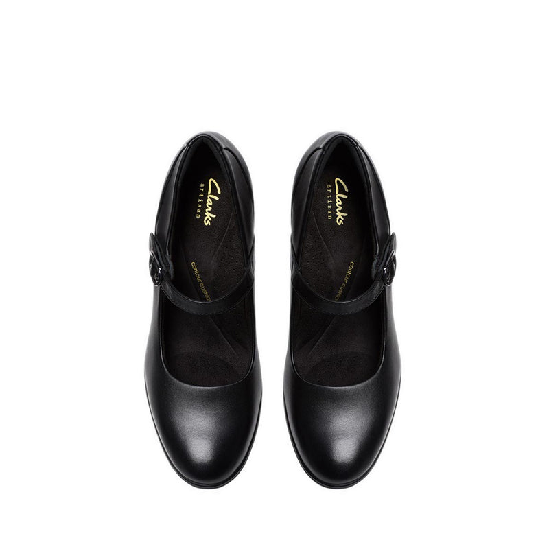 Clarks Womens Shaya Jane - Black