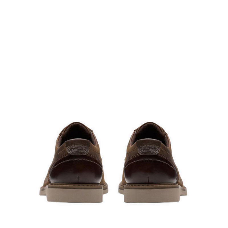 Clarks Mens Radcliff Low - Dark Tan