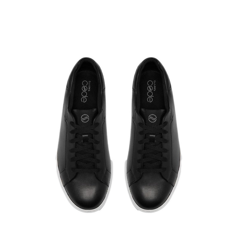 Clarks Mens Code C Lace - Black