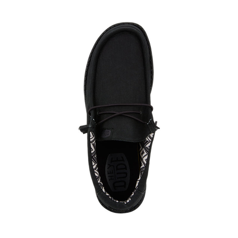 Wally Stretch Canvas - Black/Black