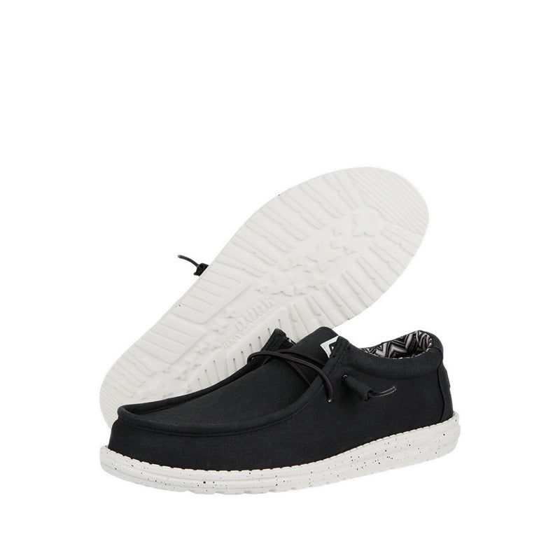 Wally Stretch Canvas - Black/White