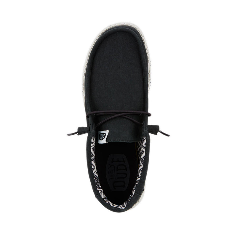 Wally Stretch Canvas - Black/White
