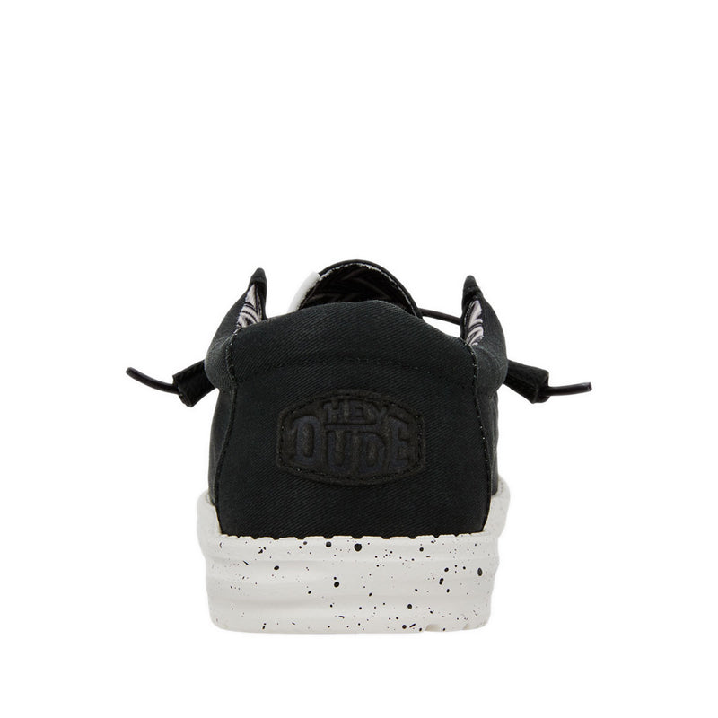 Wally Stretch Canvas - Black/White