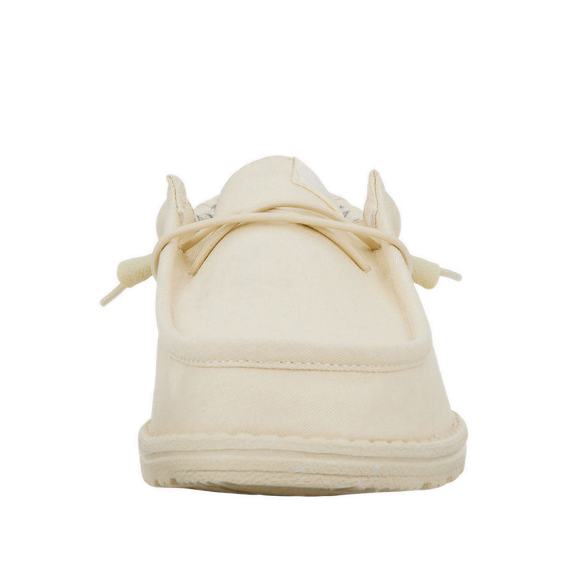 Wally Stretch Canvas - Stone White