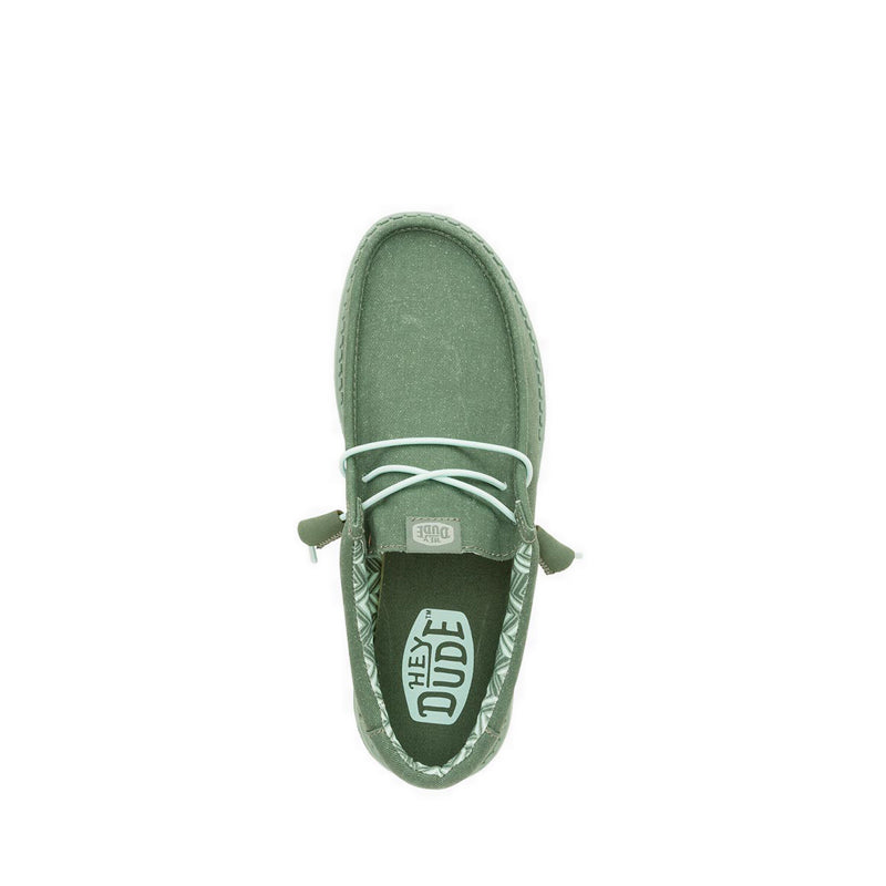 Wally Stretch Canvas - Duck Green/Iceberg Green