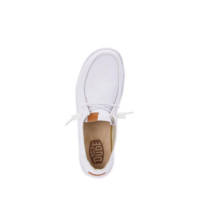 Wendy Stretch Canvas - White