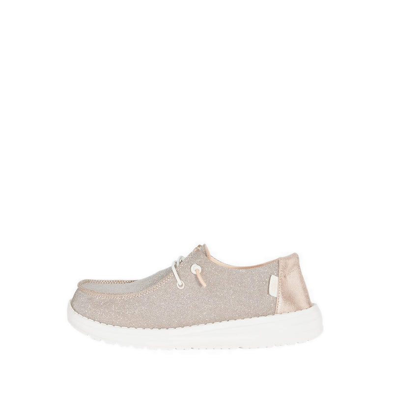 Wendy T Metallic Sparkle - Rose Gold