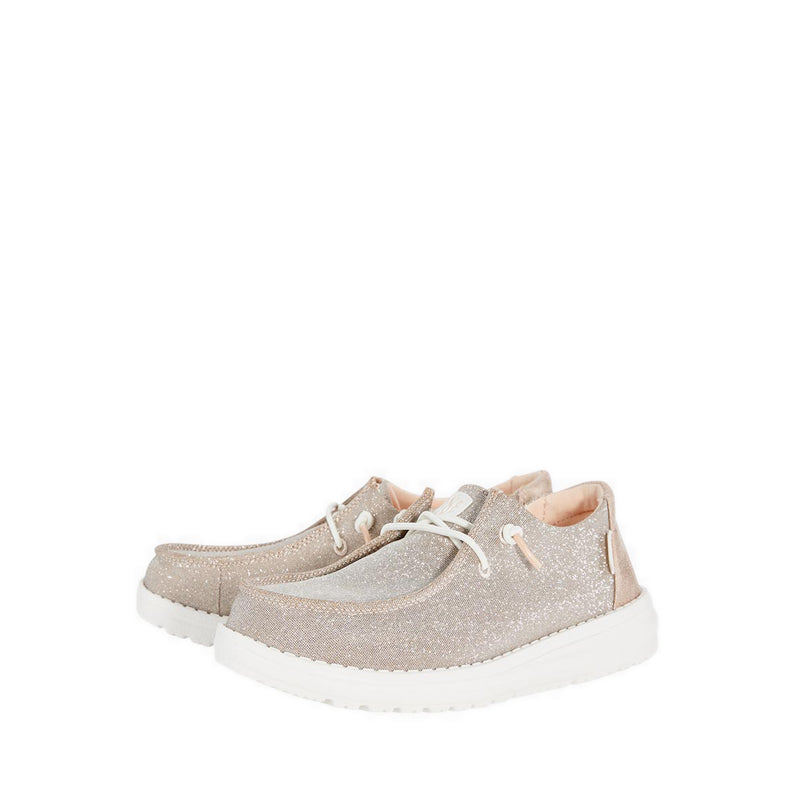 Wendy T Metallic Sparkle - Rose Gold