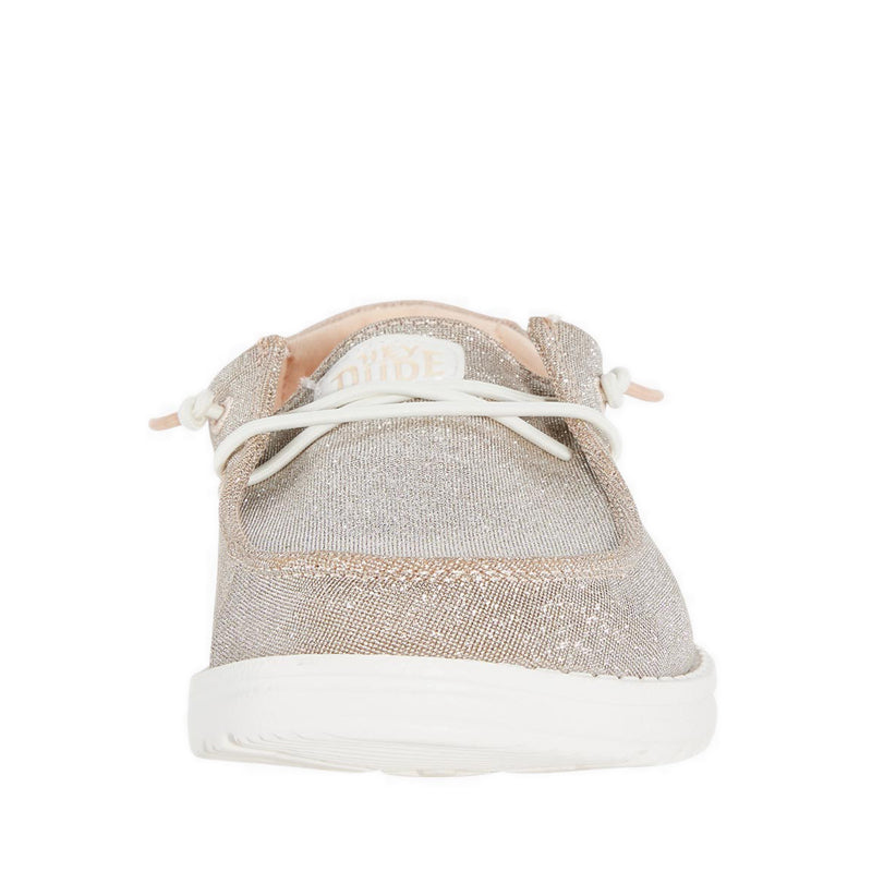 Wendy T Metallic Sparkle - Rose Gold