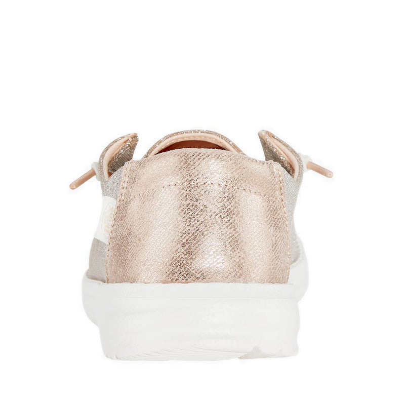 Wendy T Metallic Sparkle - Rose Gold