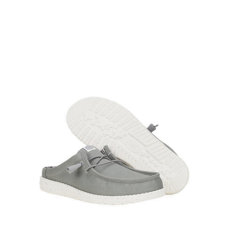 Wally Slip Stretch Canvas Grey