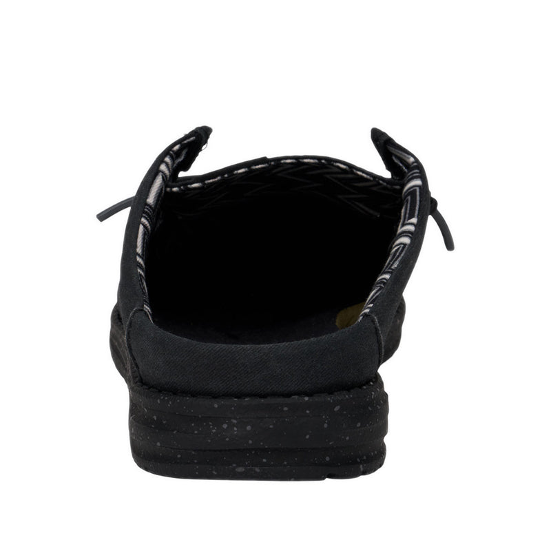 Wally Slip Stretch Canvas - Black/Black