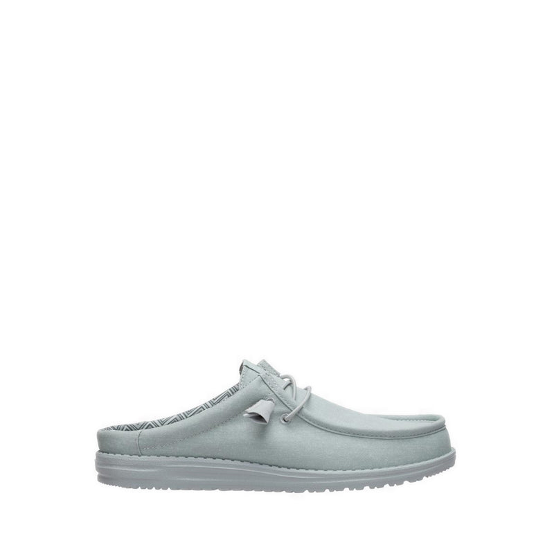 HEYDUDE Wally Slip Stretch Canvas Puritan Grey