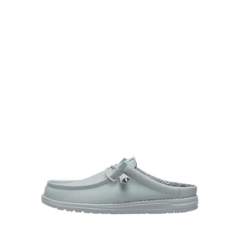 HEYDUDE Wally Slip Stretch Canvas Puritan Grey