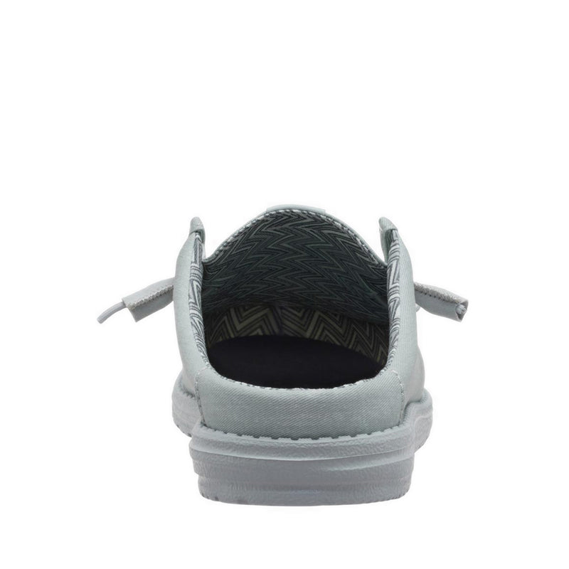 HEYDUDE Wally Slip Stretch Canvas Puritan Grey