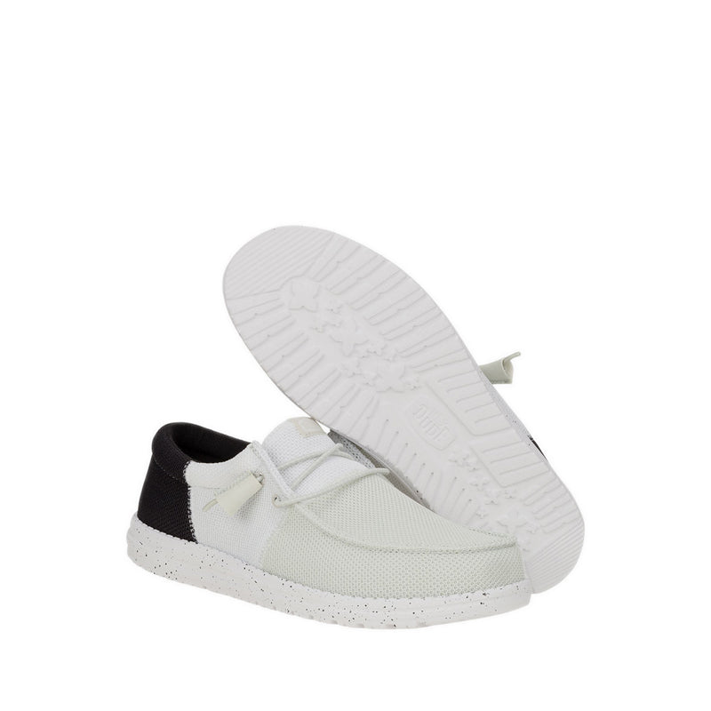 Wally Tri Varsity Mesh - White/Black