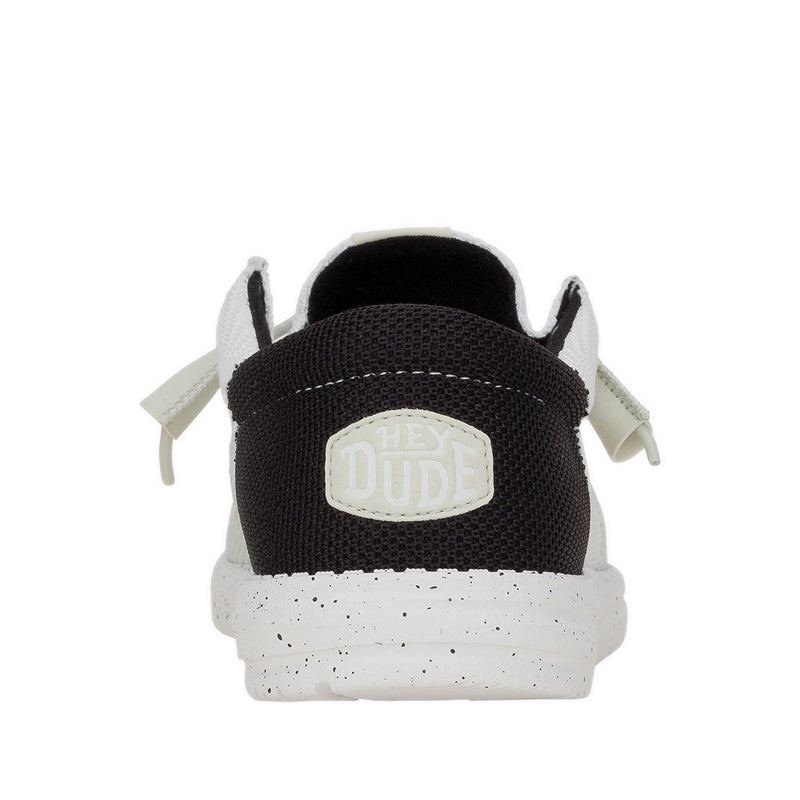 Wally Tri Varsity Mesh - White/Black