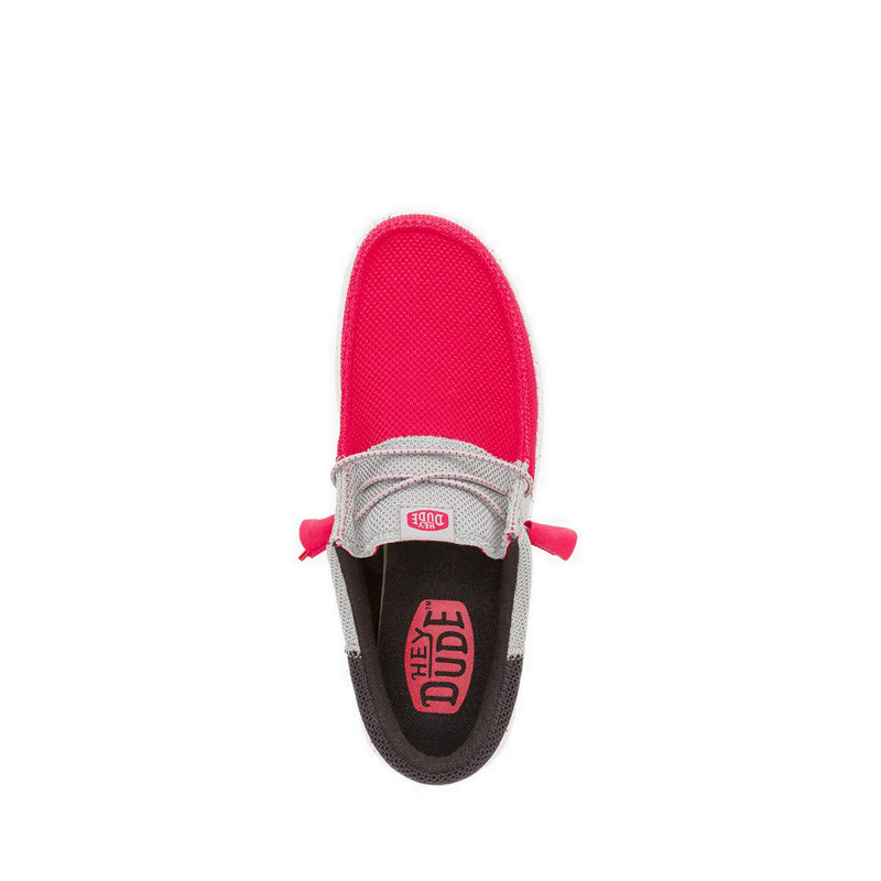 Wally Tri Varsity Mesh - Red/Grey