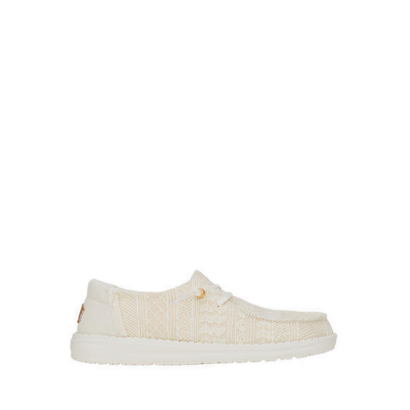 Wendy Crochet Lace - White/Gold
