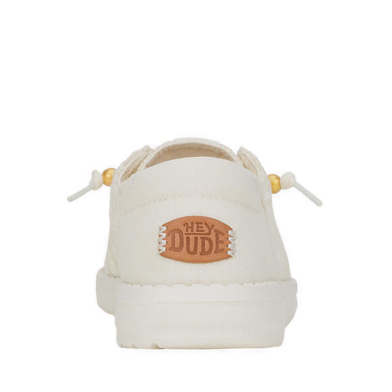 Wendy Crochet Lace - White/Gold