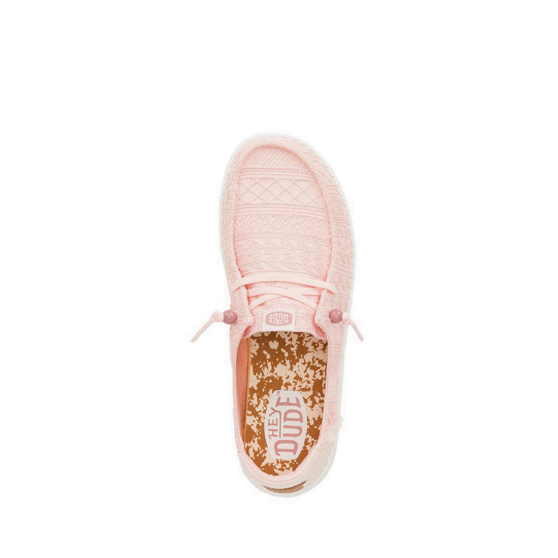 HEYDUDE Wendy Crochet Lace - Pale Pink