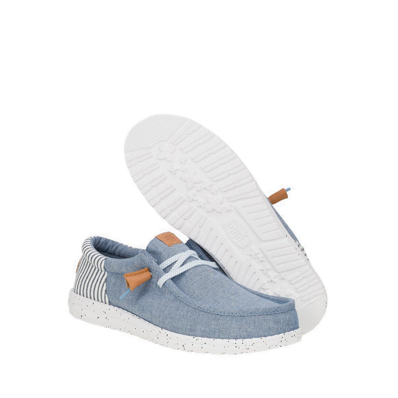 Wally Funk Seersucker - Denim