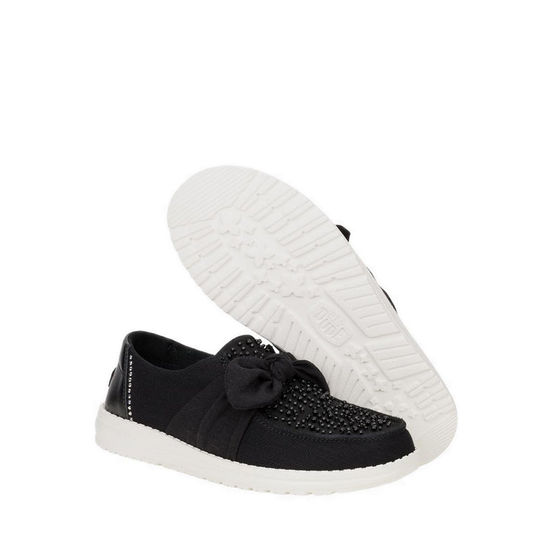 Wendy Bow Embellishment - Black