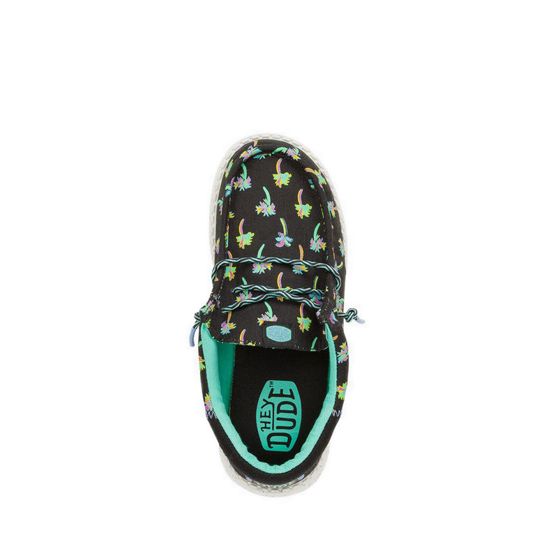 Wally Funky Tropical Palm - Black