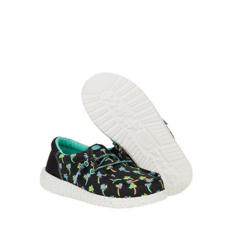 Wally Funky Tropical Palm - Black