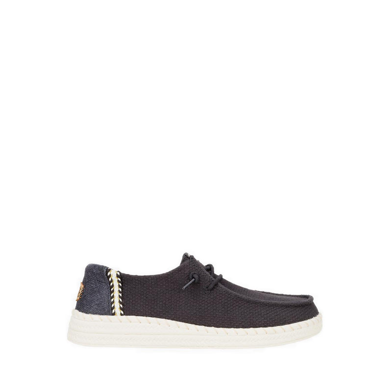 Wendy Espadrille Woven - Black
