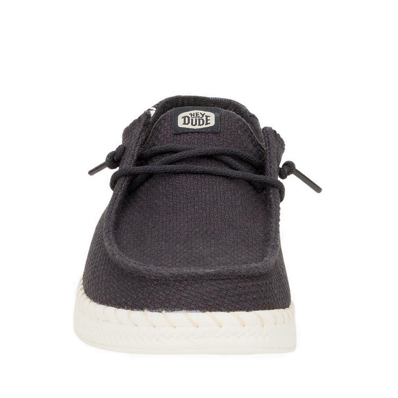 Wendy Espadrille Woven - Black