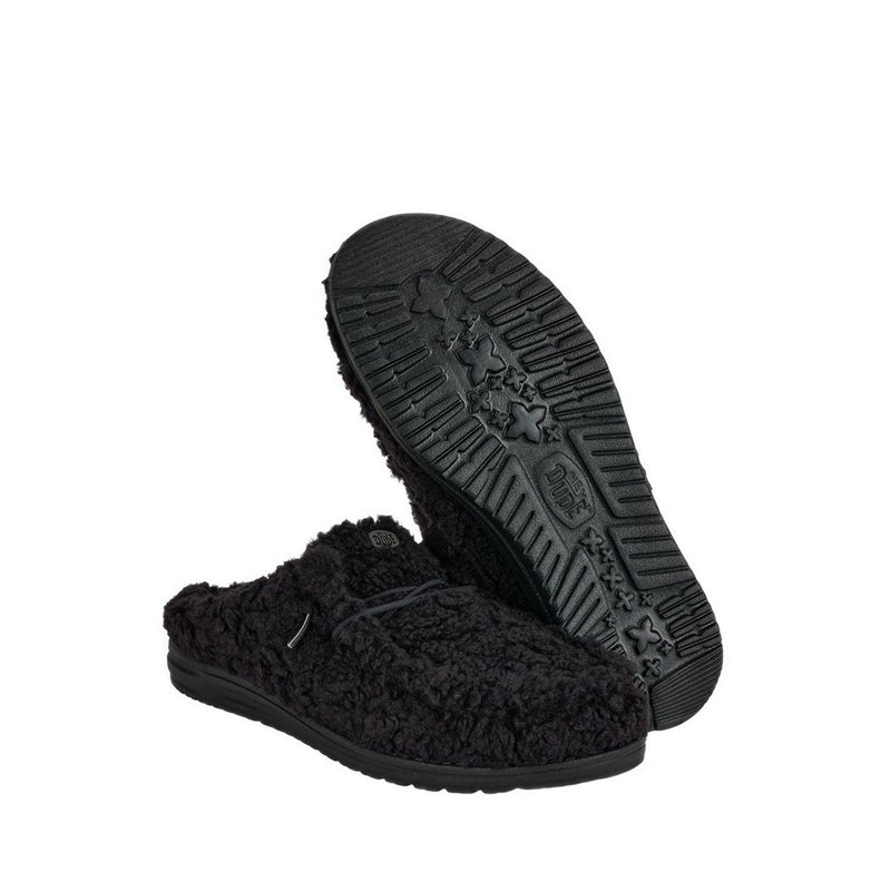 Wally Slipper Black/Black