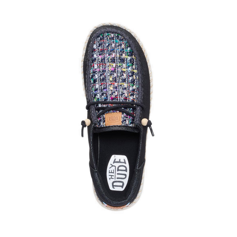 Wendy Funk Crafted Tweed Black