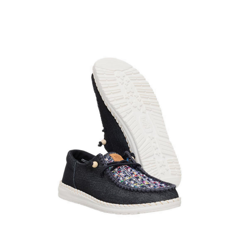 Wendy Funk Crafted Tweed Black