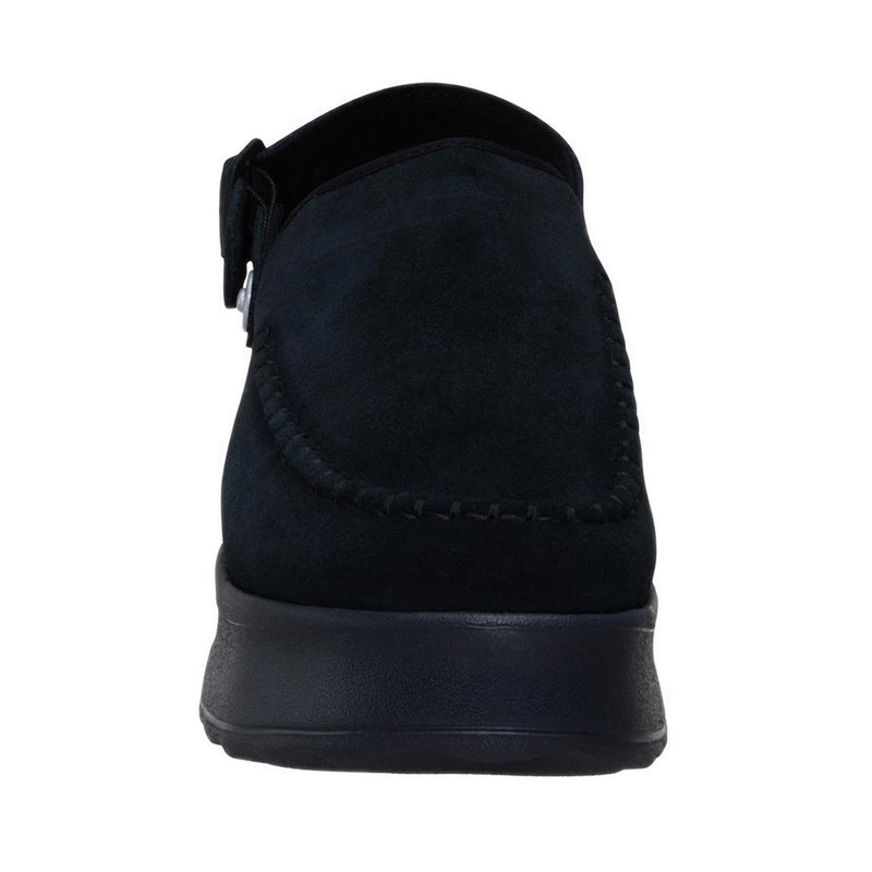 HEYDUDE Delray Clog Suede Black