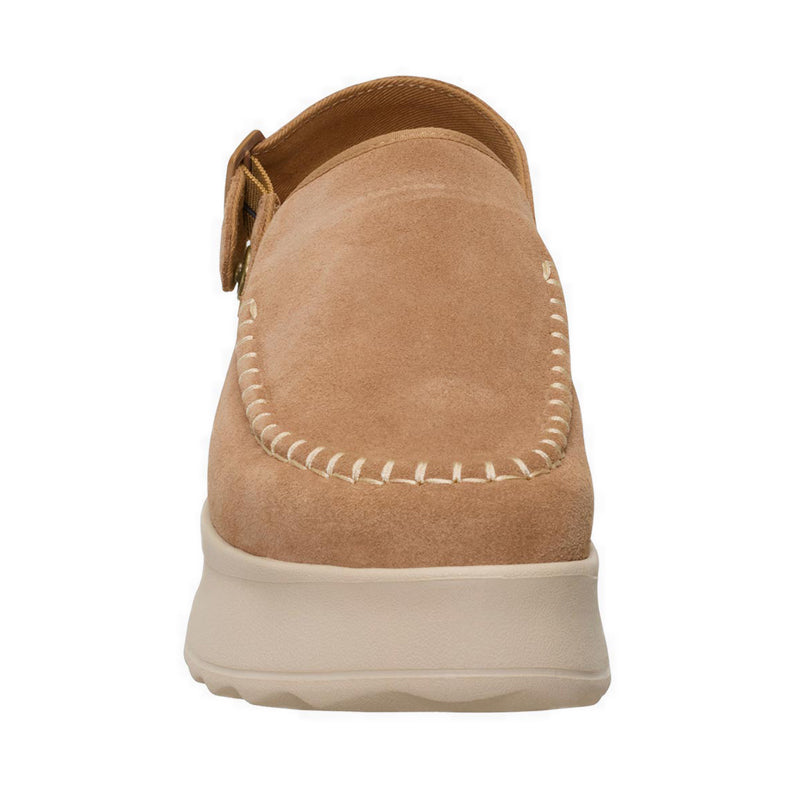 HEYDUDE Delray Clog Suede Tan