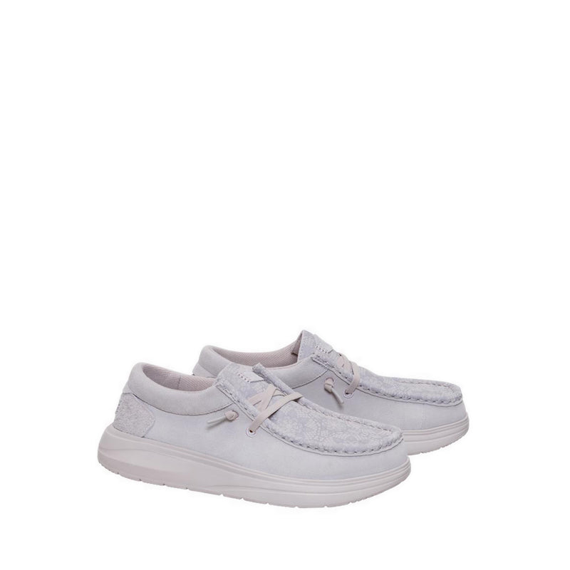 Wendy COMF Suede Lace Print Lilac
