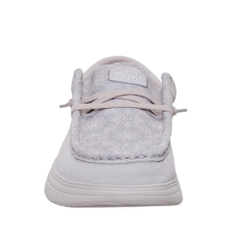 Wendy COMF Suede Lace Print Lilac