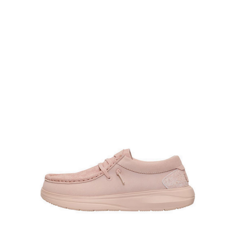 Wendy COMF Suede Lace Print Rose Dust