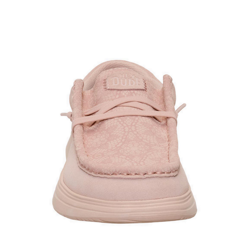 Wendy COMF Suede Lace Print Rose Dust