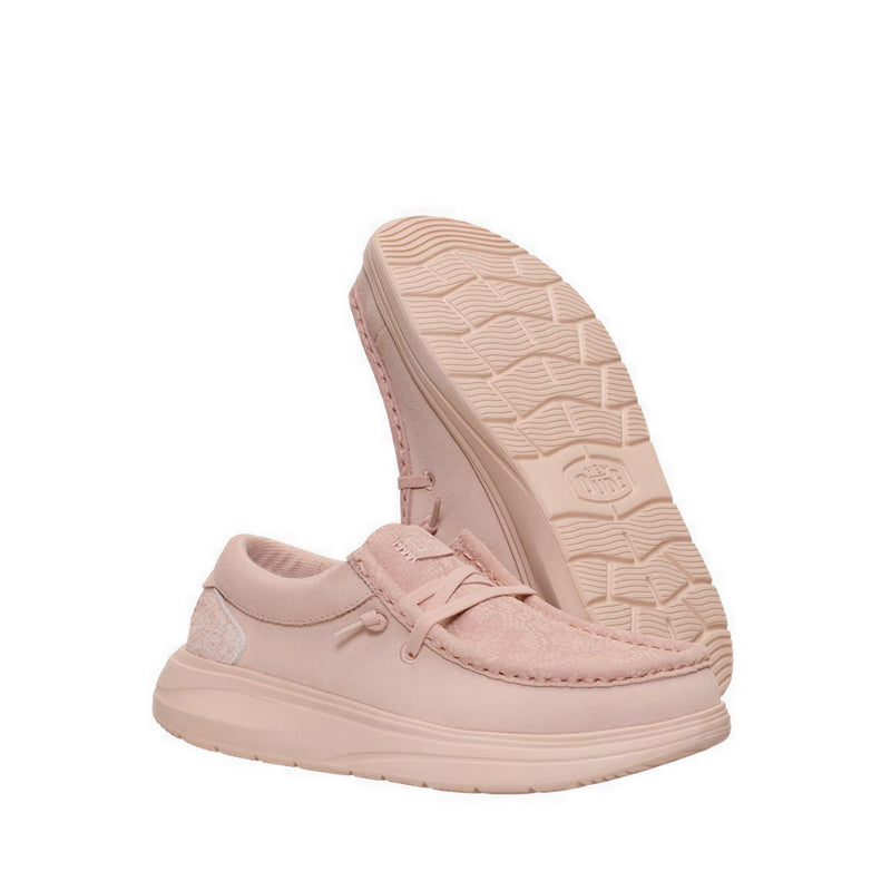 Wendy COMF Suede Lace Print Rose Dust