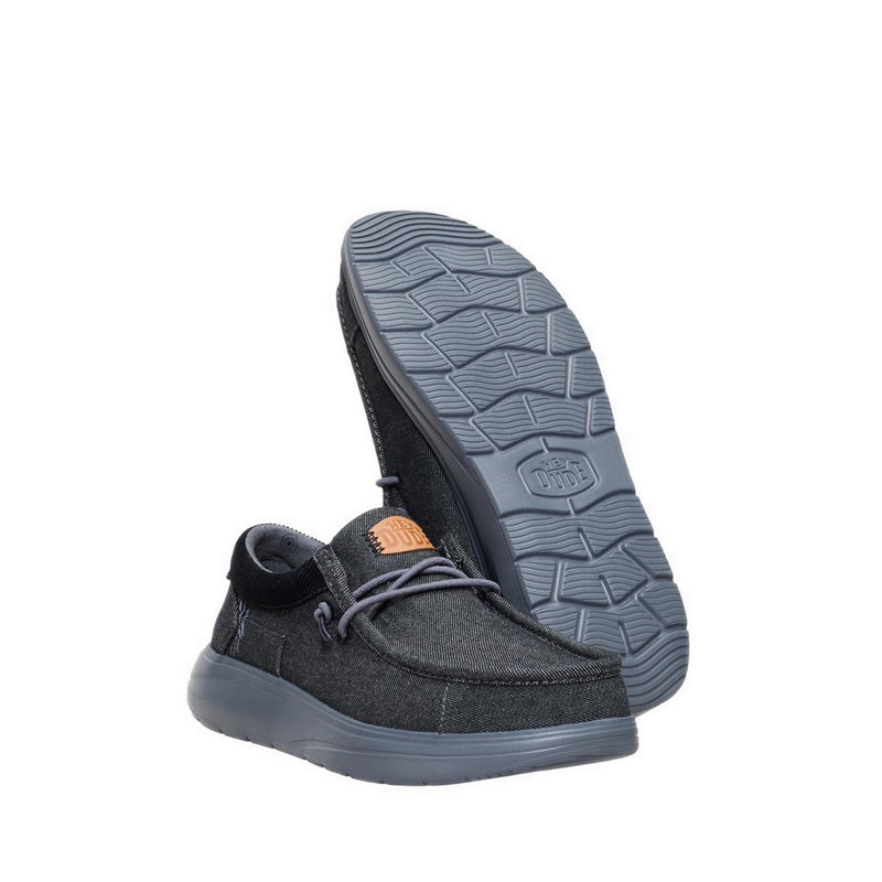 Wally COMF Patchwork Black/Smoke Grey