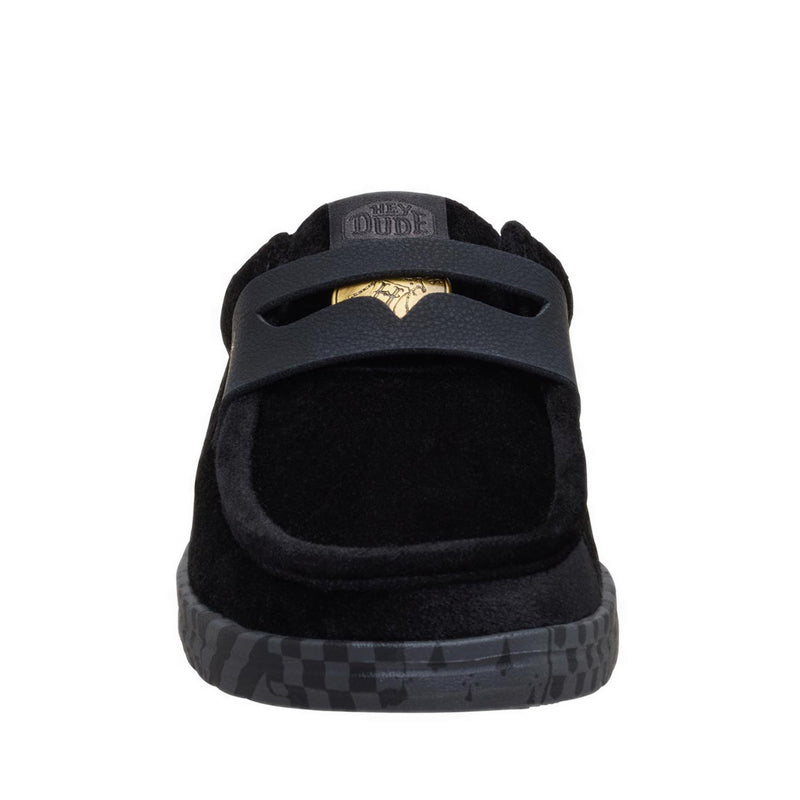 Wally Slip Hogwarts Loafer Black Gold