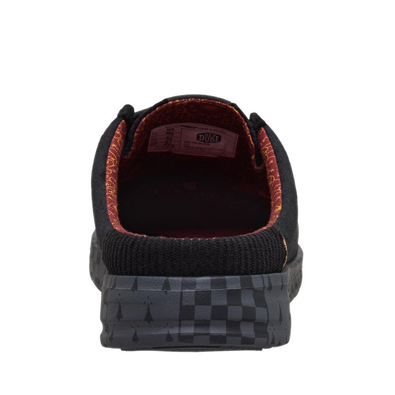Wally Slip Hogwarts Loafer Black Gold