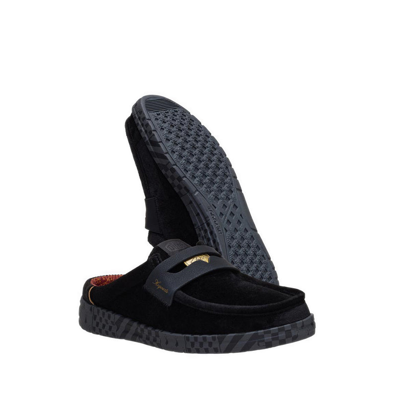 Wally Slip Hogwarts Loafer Black Gold